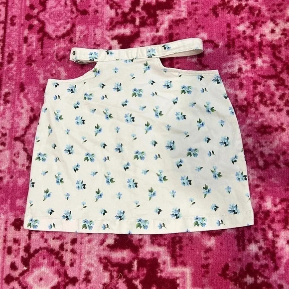 WeWoreWhat Skirt floral cut out high waisted revolve - Picture 2 of 6